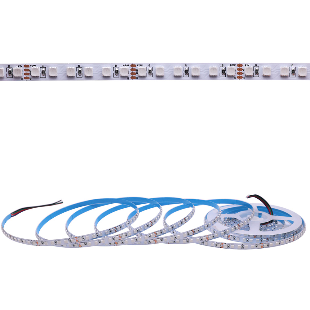 5m RGB LED Color Changing Lights - 120LEDs/m High Density LED Strip - DC24V 5m RGB LED Color Changing Lights - 120LEDs/m High Density LED Strip - DC24V